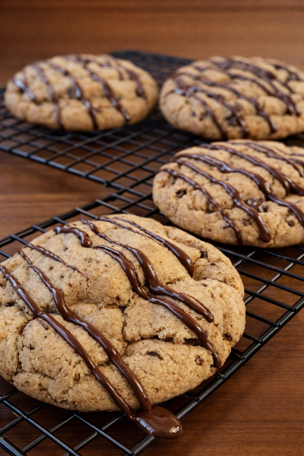 Fudgy Espresso Cookies