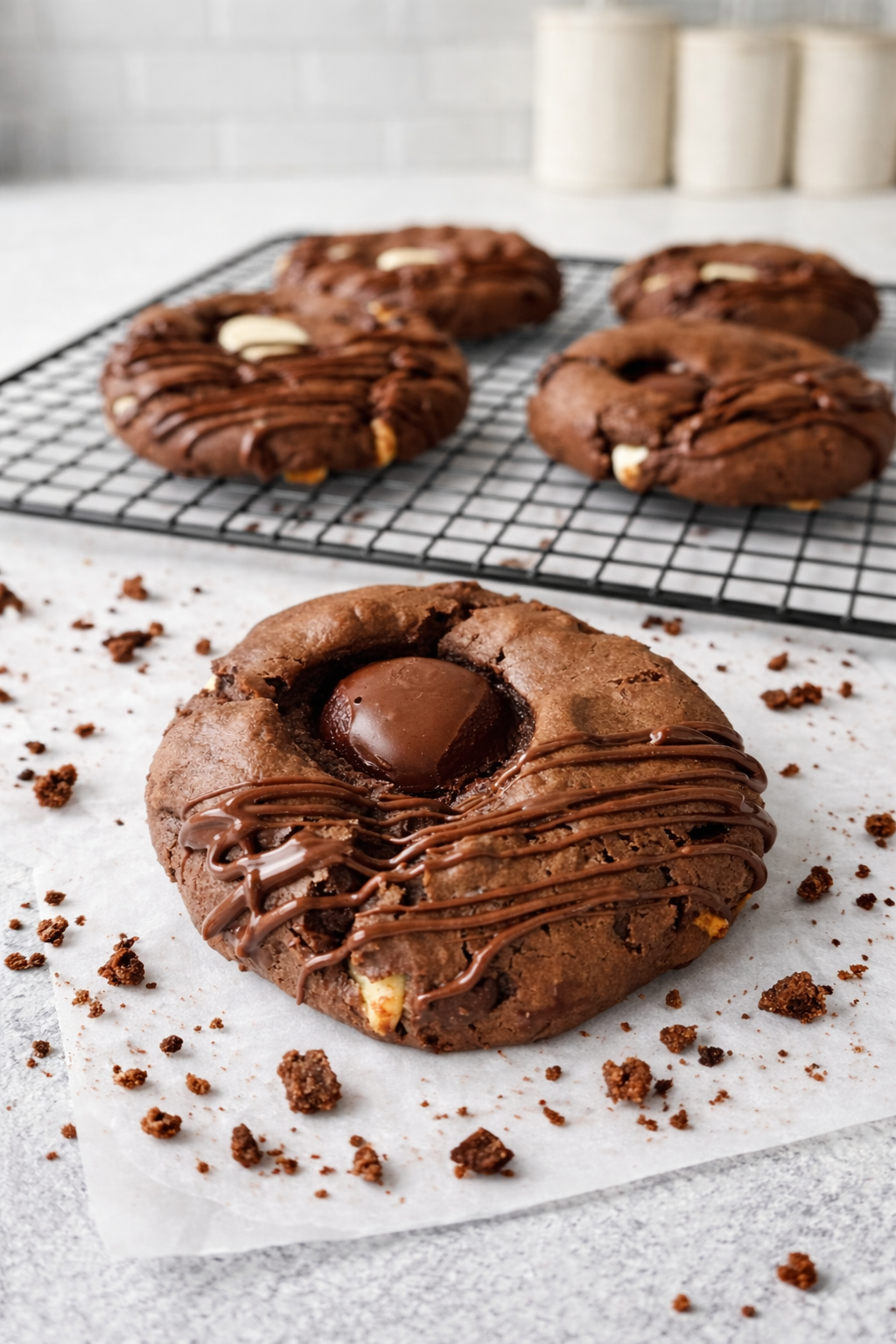 Fudgy Brownie Cookies