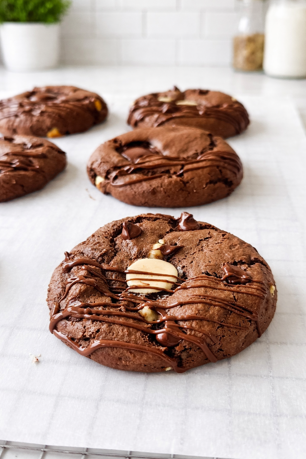 Fudgy Brownie Cookies